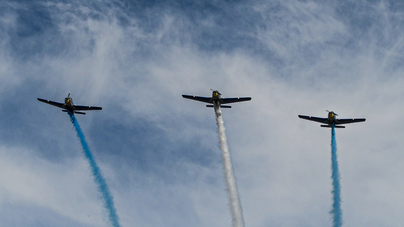 También fue una fiesta en el cielo