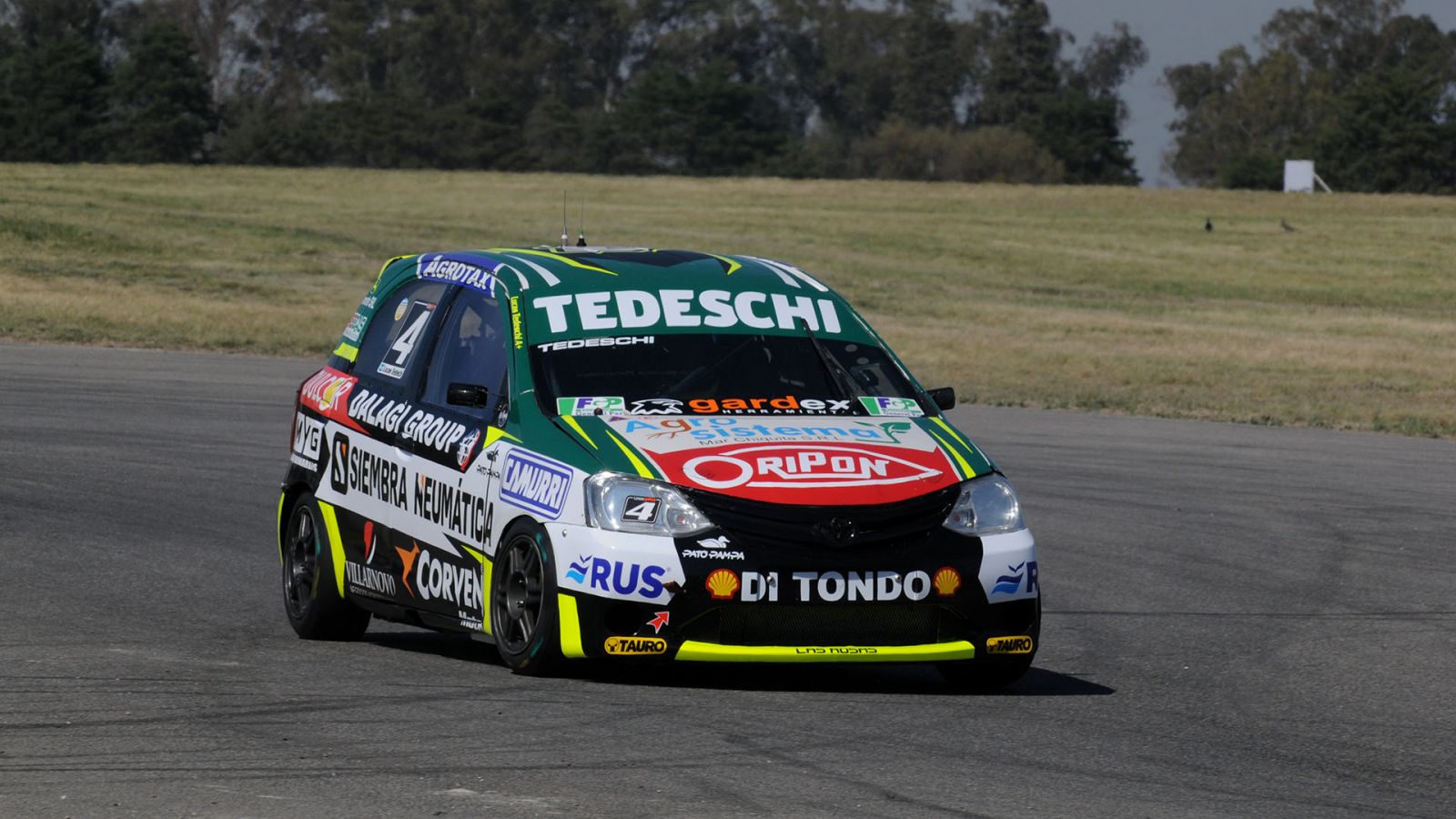 Lucas Tedeschi domina la tanda general