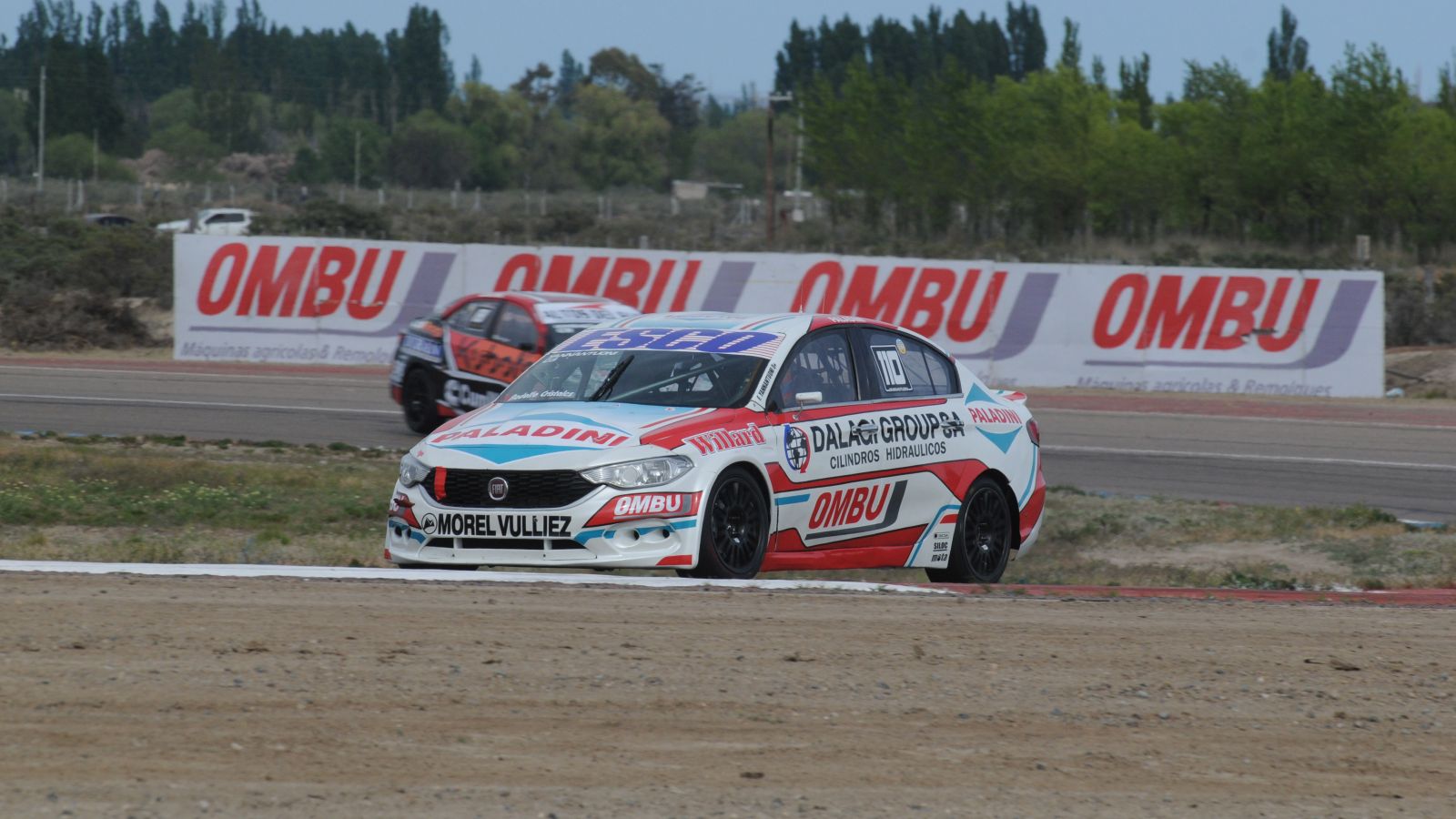 Fabián Yannantuoni, en el entrenamiento general