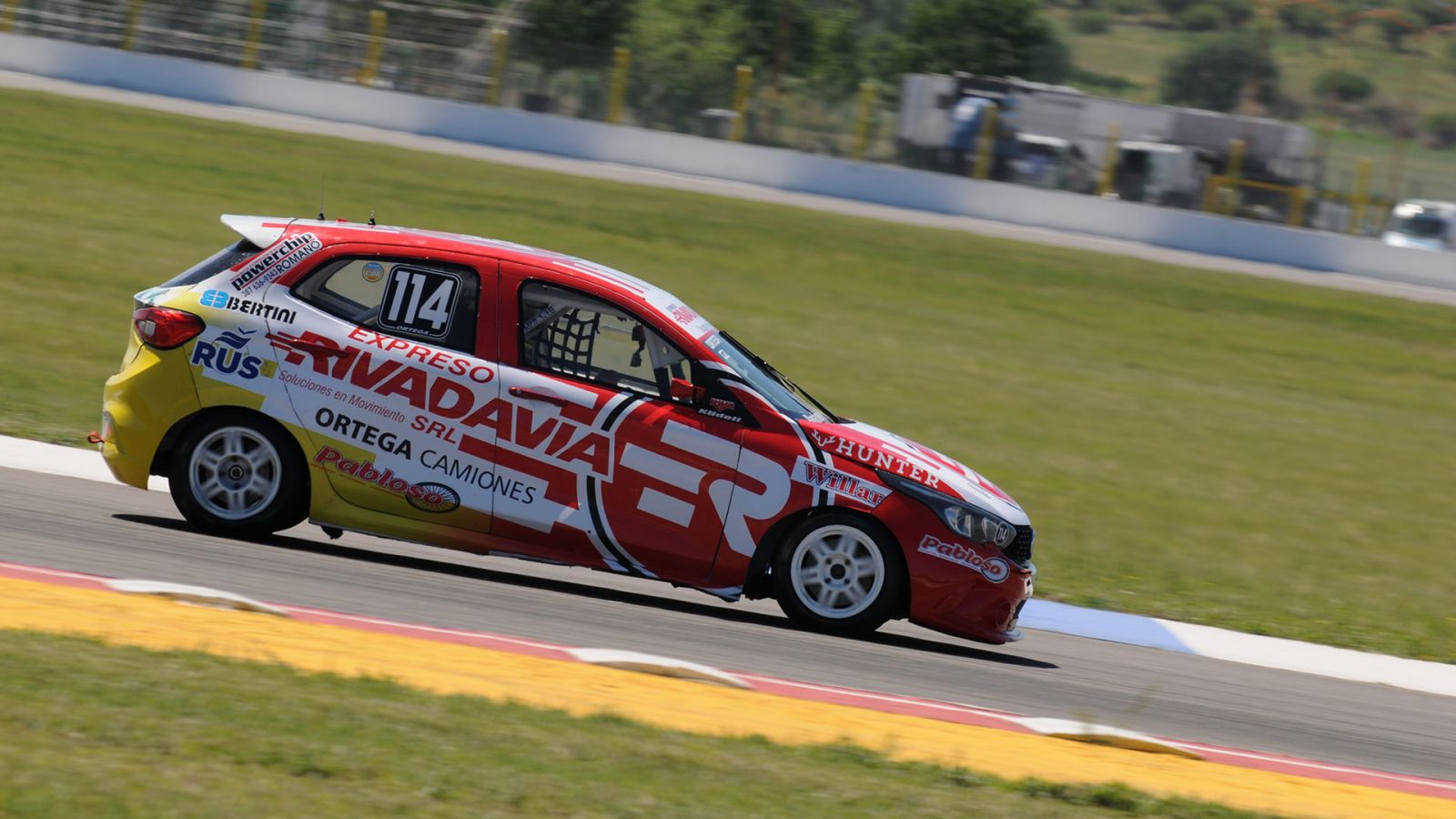 Pablo Ortega comenzó dominando el #TNenLaPampa