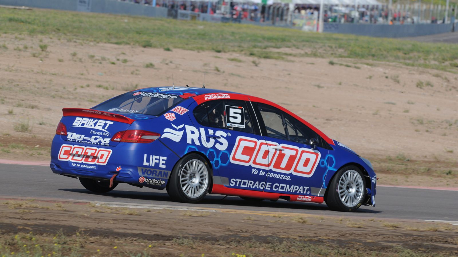 Manu Urcera, el poleman del #TNenBahiaBlanca