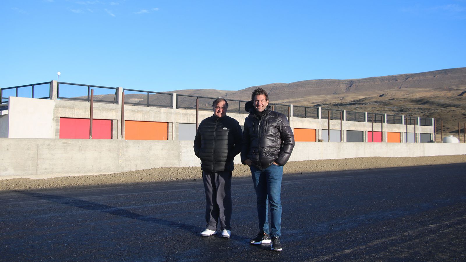 Visita de Emanuel Moriatis a El Calafate