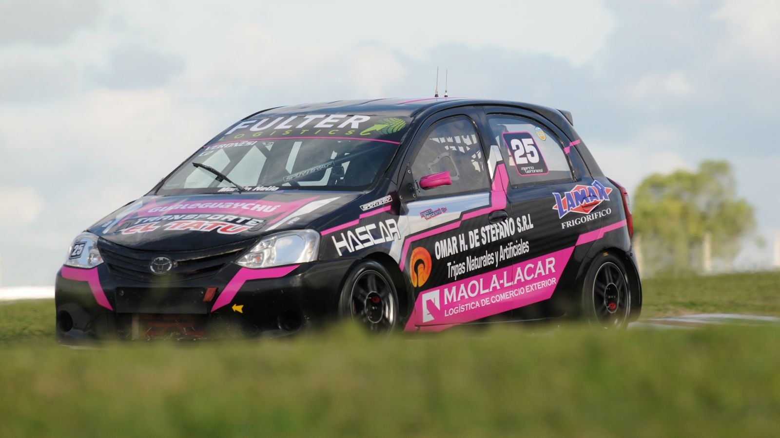 Marco Veronesi, en la primera clasificación