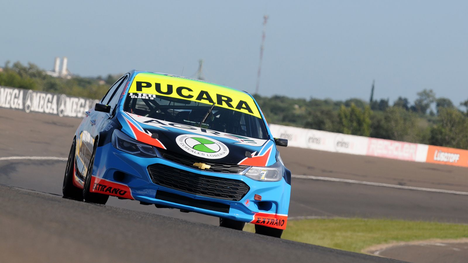Jerónimo Teti dominó el primer entrenamiento