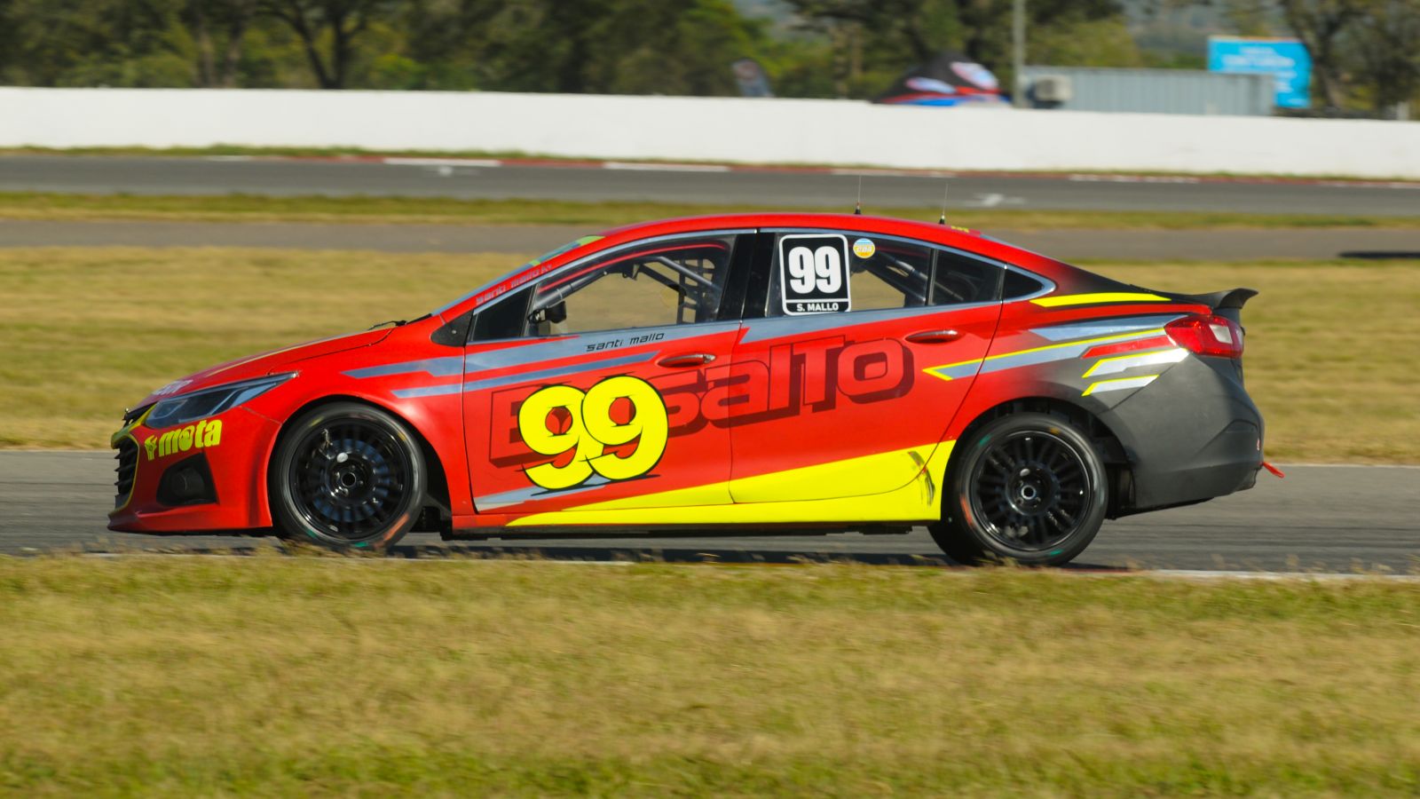 Santiago Mallo, en el primer entrenamiento