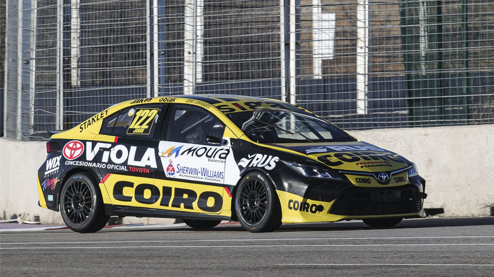 Andrés Jakos lideró el primer cronometrado