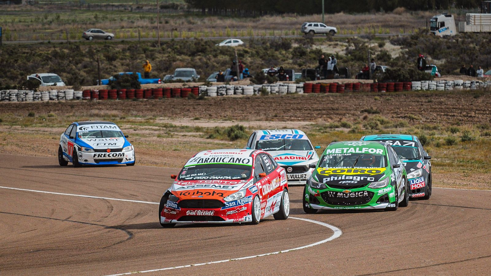 Gastón Iansa, en la primera serie chubutense