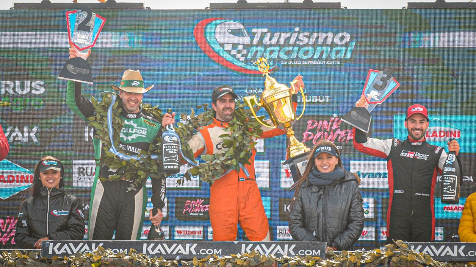 Matías Muñoz Marchesi se impuso en Trelew