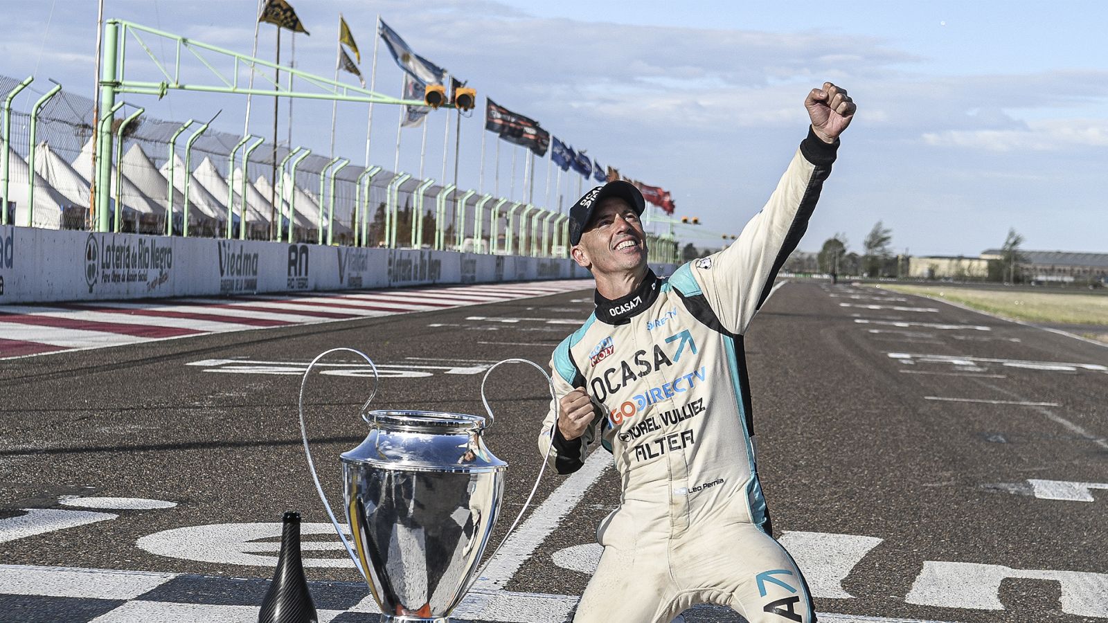 Leonel Pernia, bicampeón argentino de Clase 3