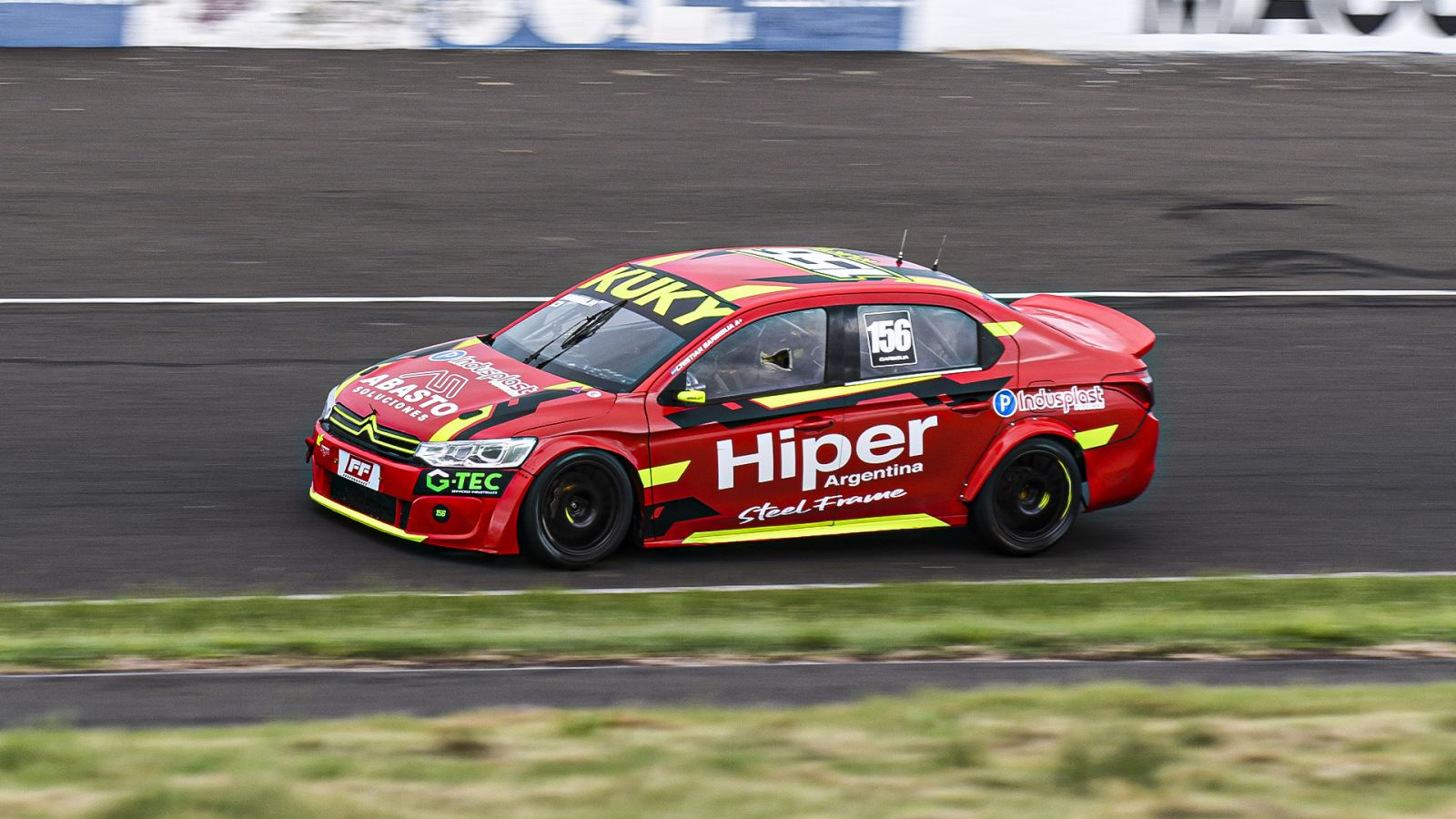 Cristian Garbiglia comenzó adelante el sábado
