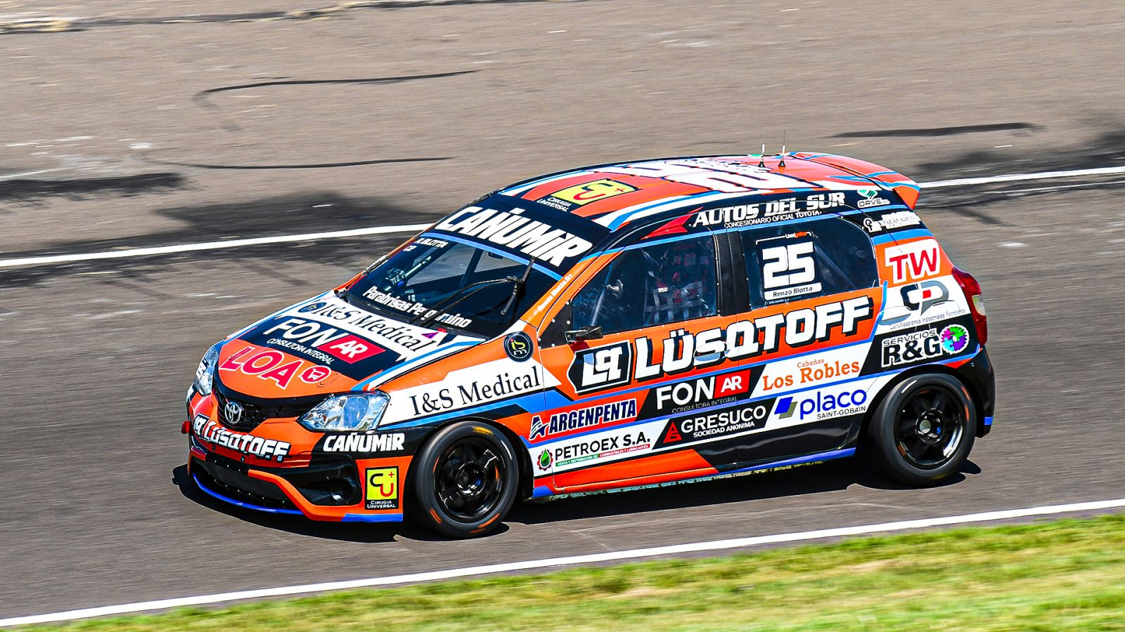 Renzo Blotta, en la pole del día viernes