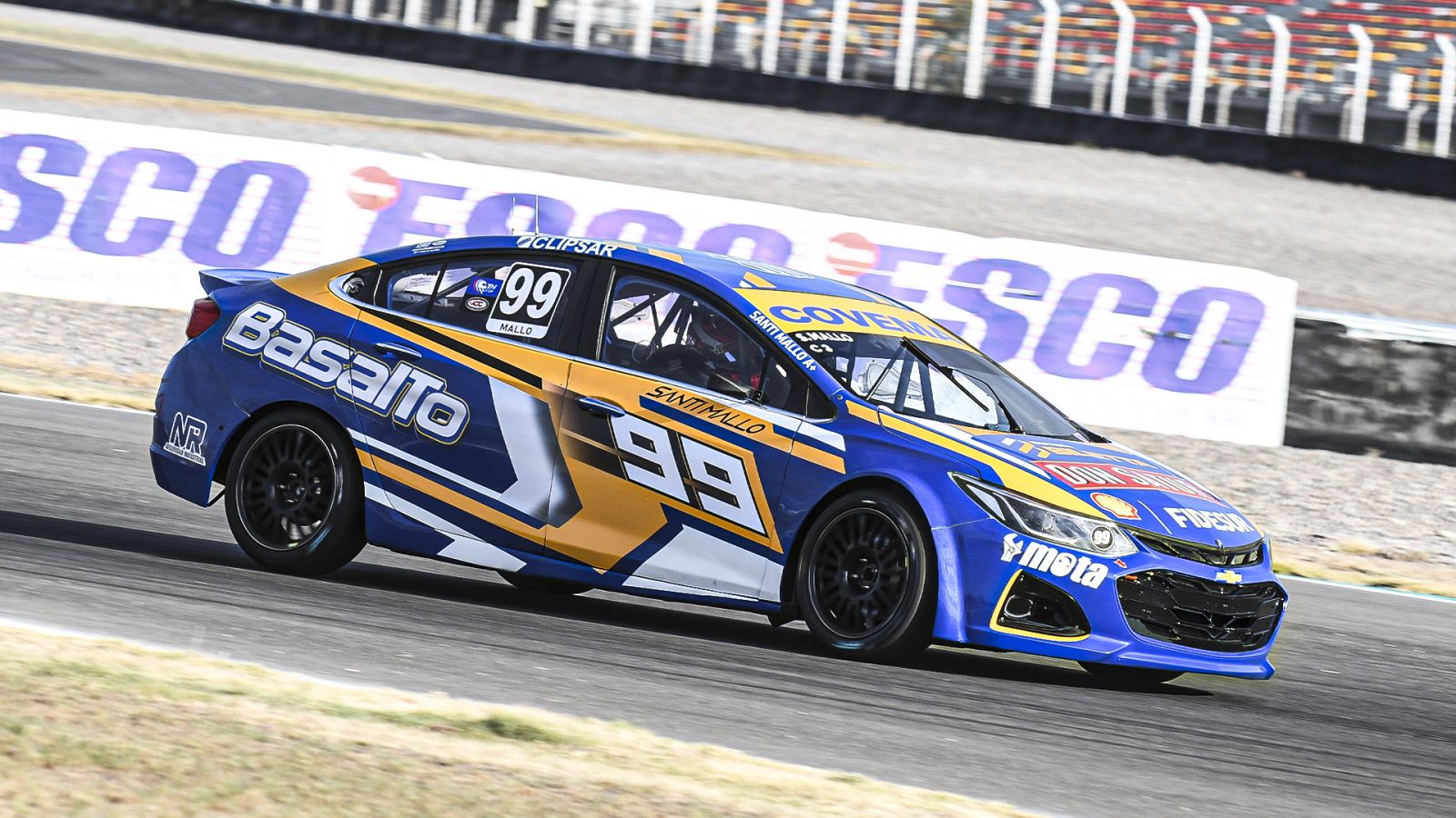 Santiago Mallo, en la segunda tanda