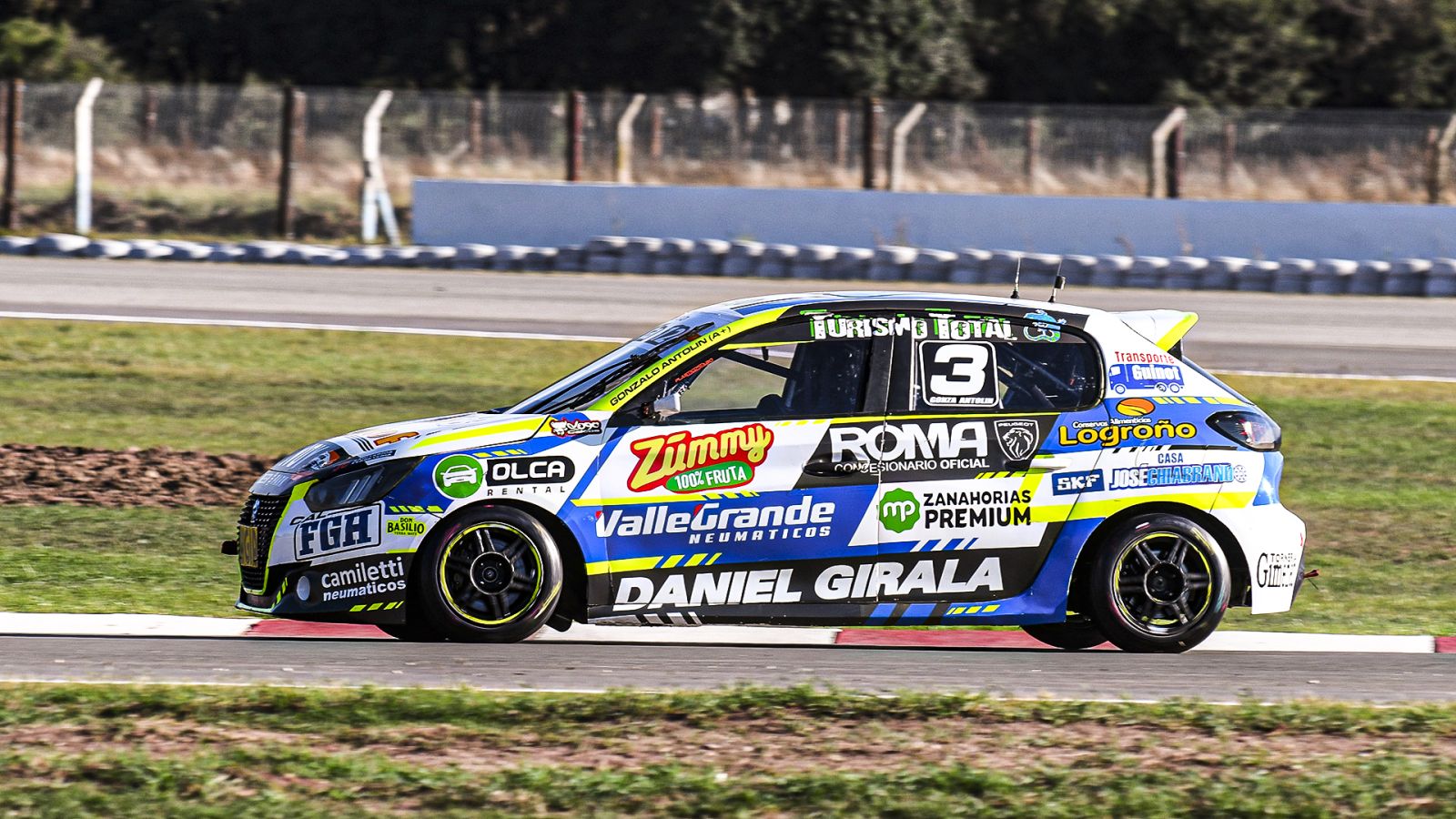 El podio que la falla no impidió