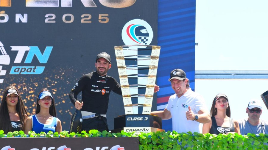 Julián Santero, el bicampeón del TN Clase 3