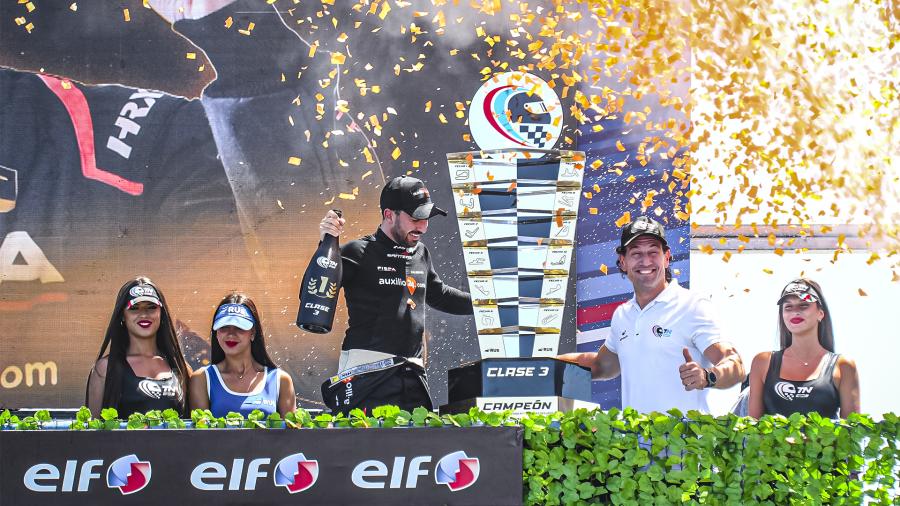 Julián Santero, el bicampeón del TN Clase 3