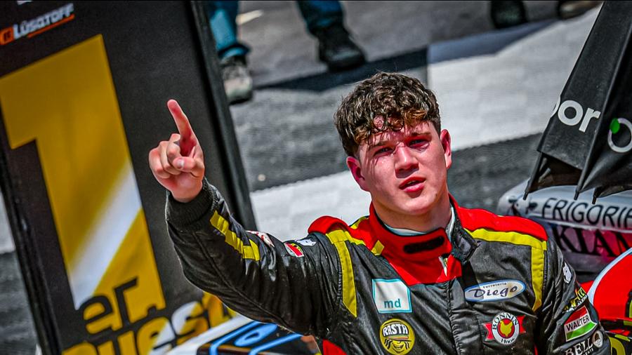 Nicolás Moscardini, ahora como piloto titular