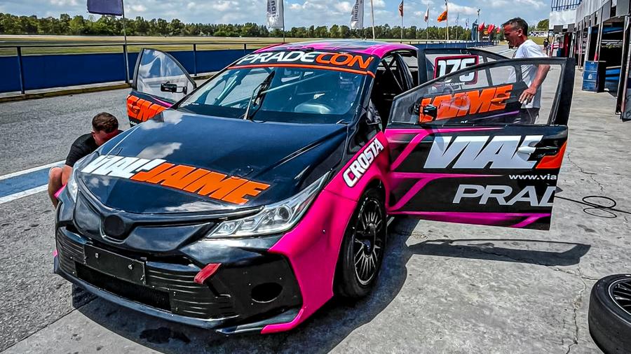 Nicolás Jaime continúa sus pruebas