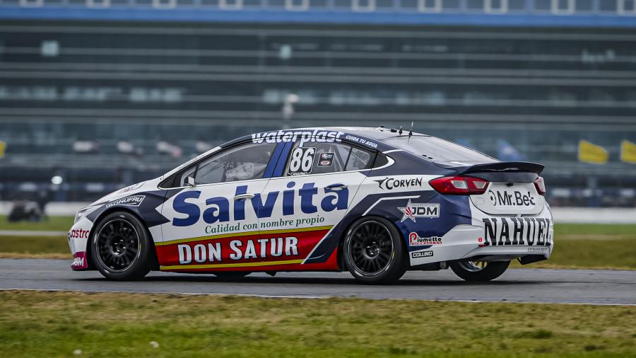 Agustín Canapino, ganador en la primera serie