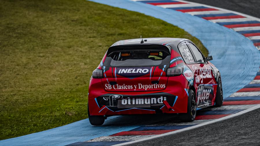 Santino Balerini, en el cronometrado del viernes