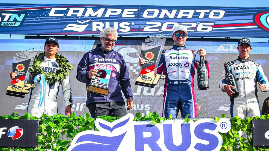 Cuarta victoria anual para Agustín Canapino