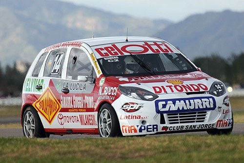 Damián Romero progresa con su Fiesta