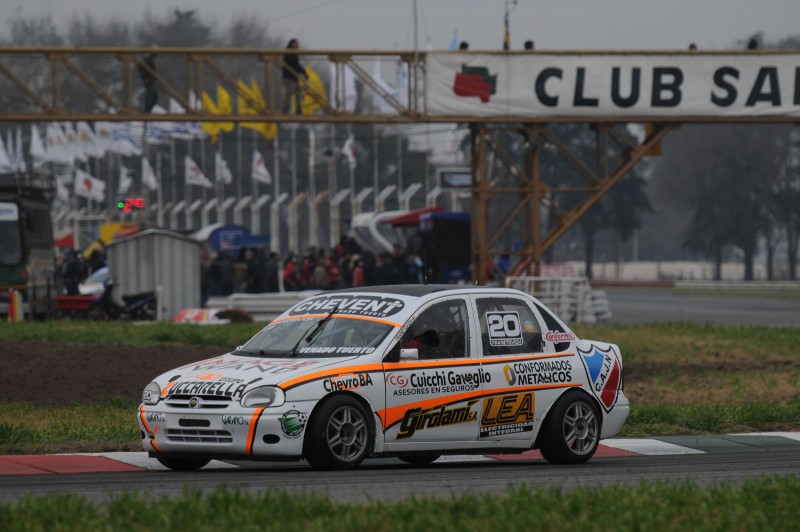 Franetovich en la primera tanda