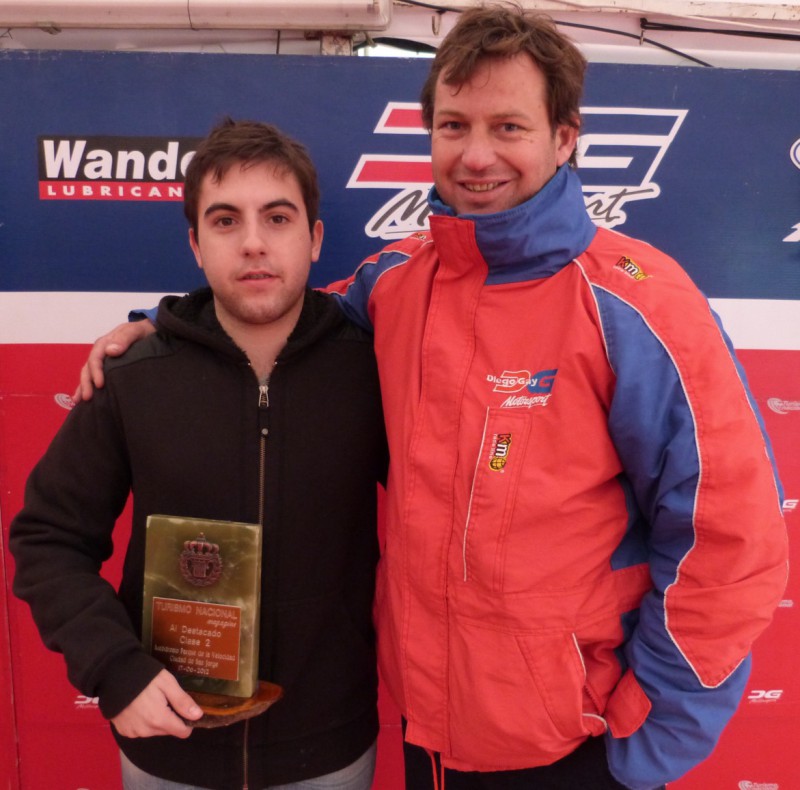 Avance destacado para Lucas Colombo Russell