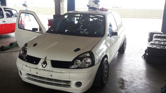 Nuevo Clio en pista