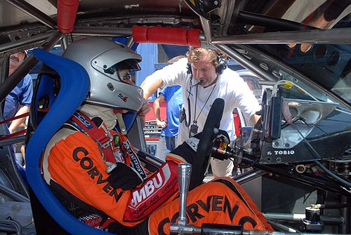 Juan Marcos Angelini probó con el Focus de Bulla Sport