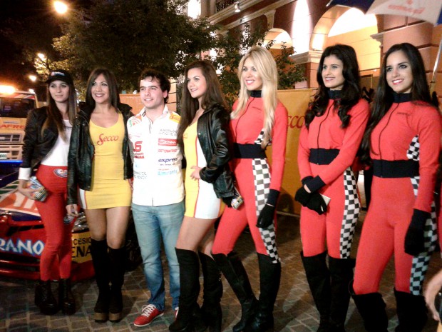 Farina se mostró en su tierra