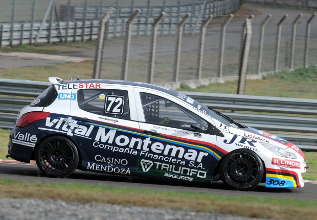 Santero debutó en la pole