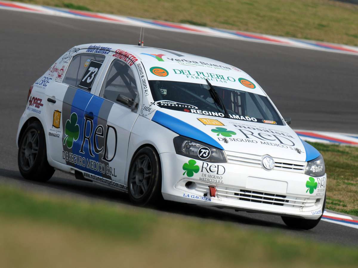 Gustavo Crespo debutó en la Clase Dos