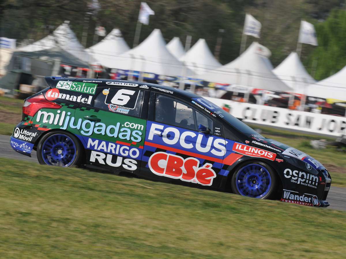 Tuero, a pura velocidad