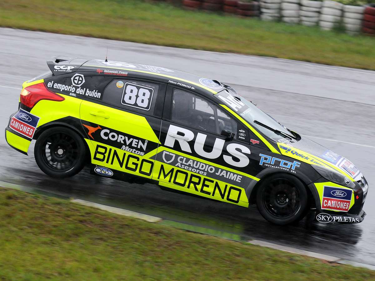 Nicolás Posco aceleró primero