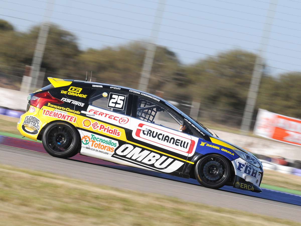 Julián Santero, en el primer entrenamiento
