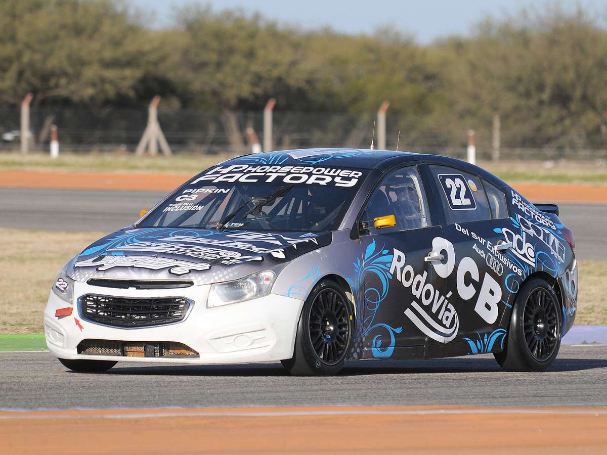 Juan Pipkin, en el segundo entrenamiento