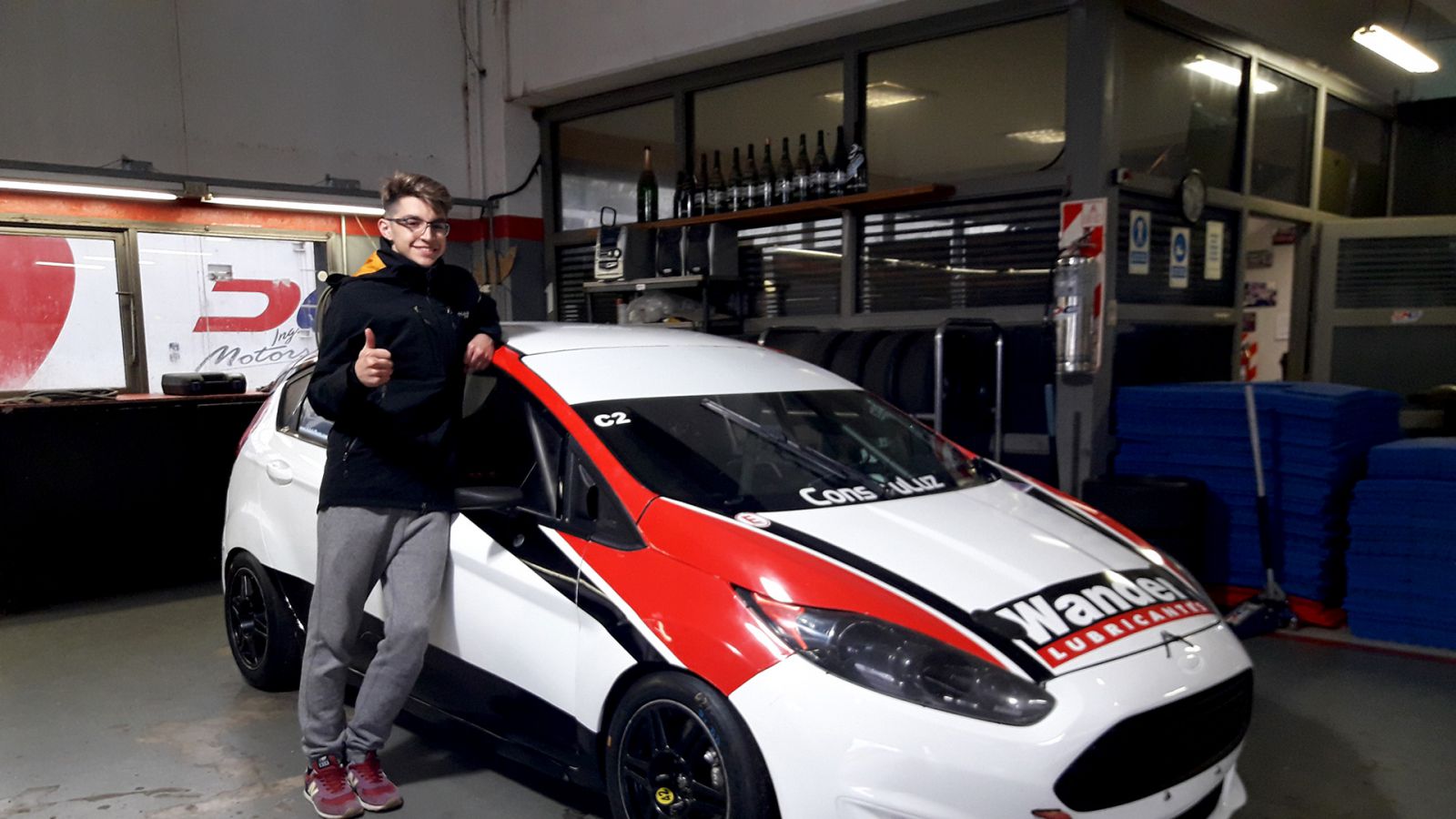 El DG Motorsport probó con Gastón Iansa