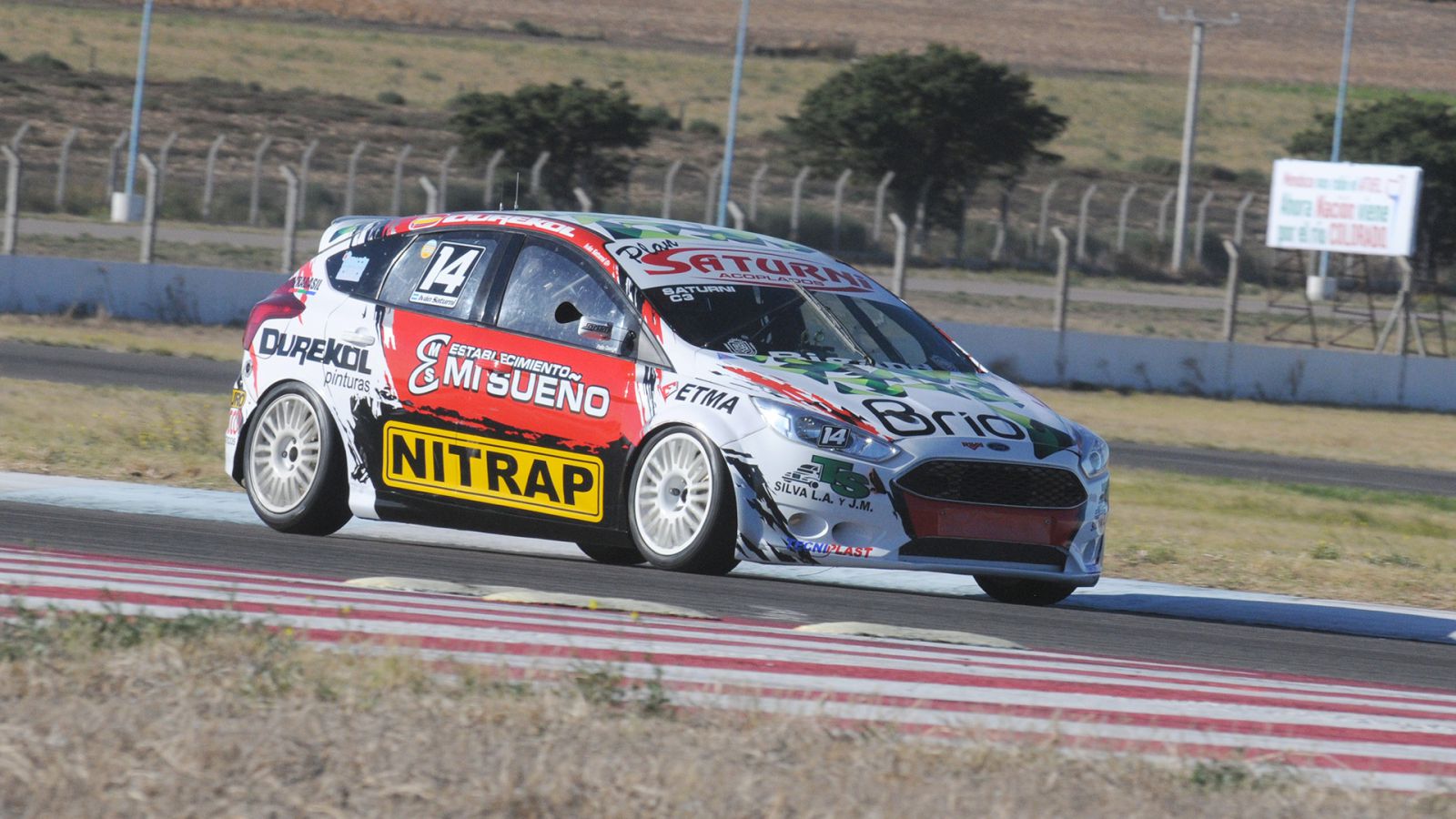 Ivan Saturni, por escaso margen