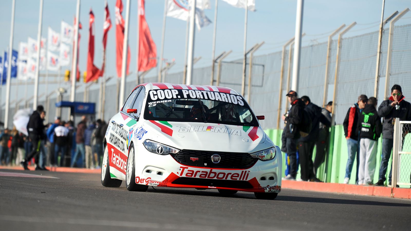 Un tipo para la pole position