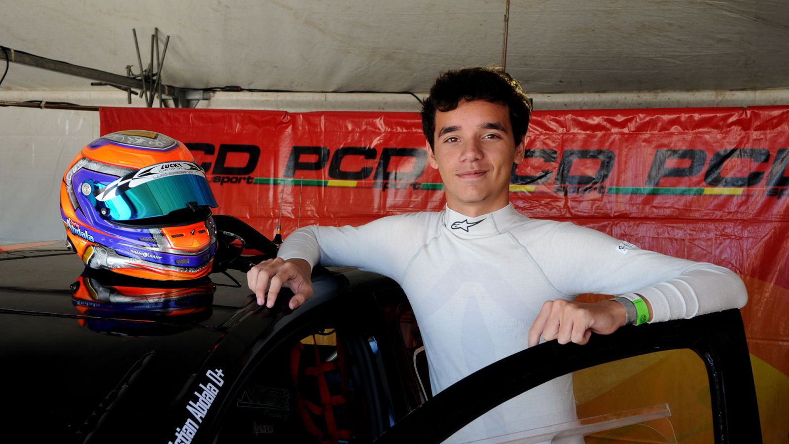 Christian Abdala, en el Gran Premio Coronación