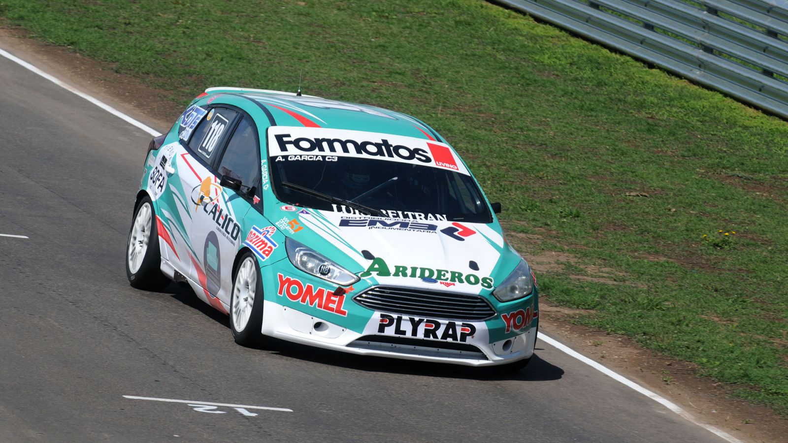 Antonino García, en un disputado comienzo