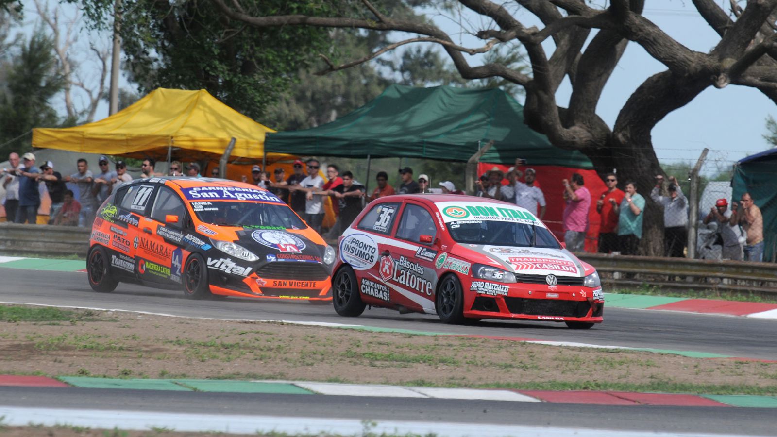 Alejo Borgiani, en su primera serie