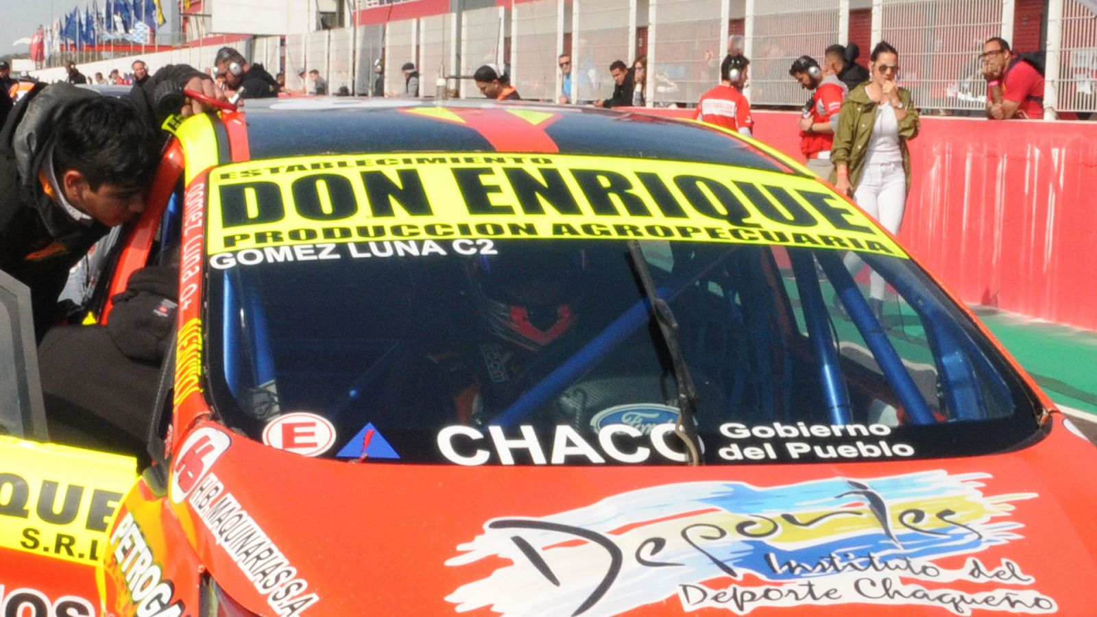 "La idea fue familiarizarme con el auto"