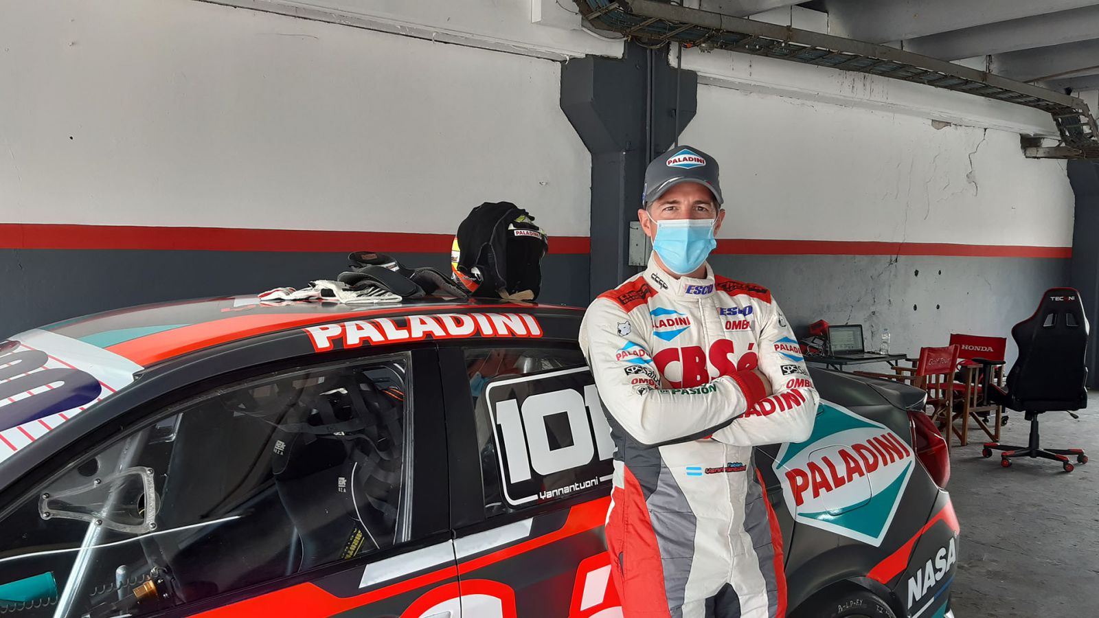 Fabian Yannantuoni volvió a pista