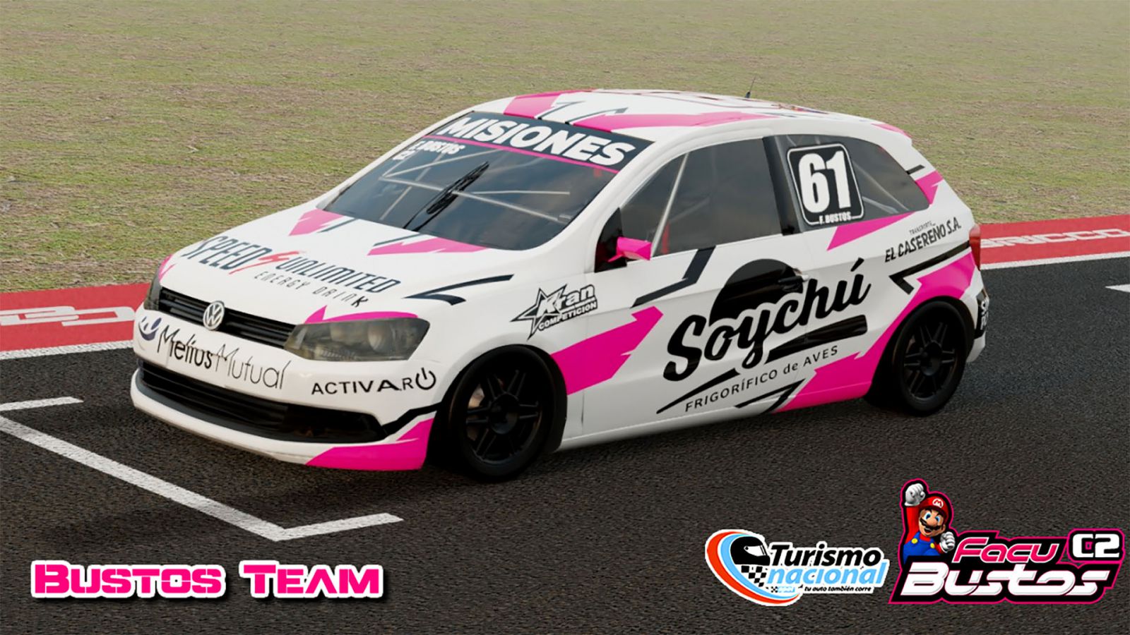 Facundo Bustos, tras dos días de pruebas