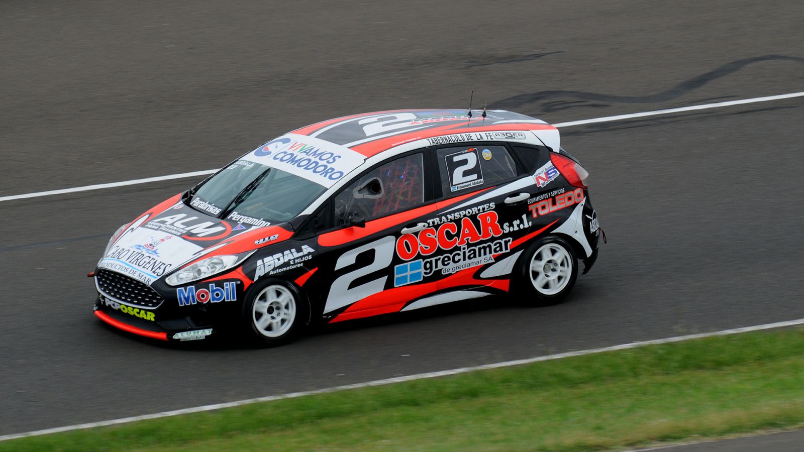 Emanuel Abdala logró su primera pole position