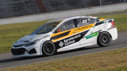 Matías Menvielle, nuevamente en pista