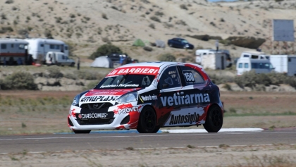 Juan Martín Eluchans lideró el primer cronometrado