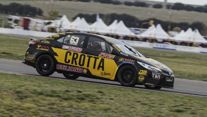 Javier Merlo, nuevamente entre los punteros