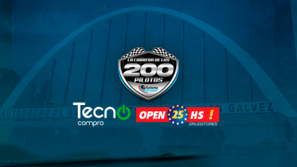 Tus pases a los #200Pilotos, en Tecno Compro y Open 25 HS